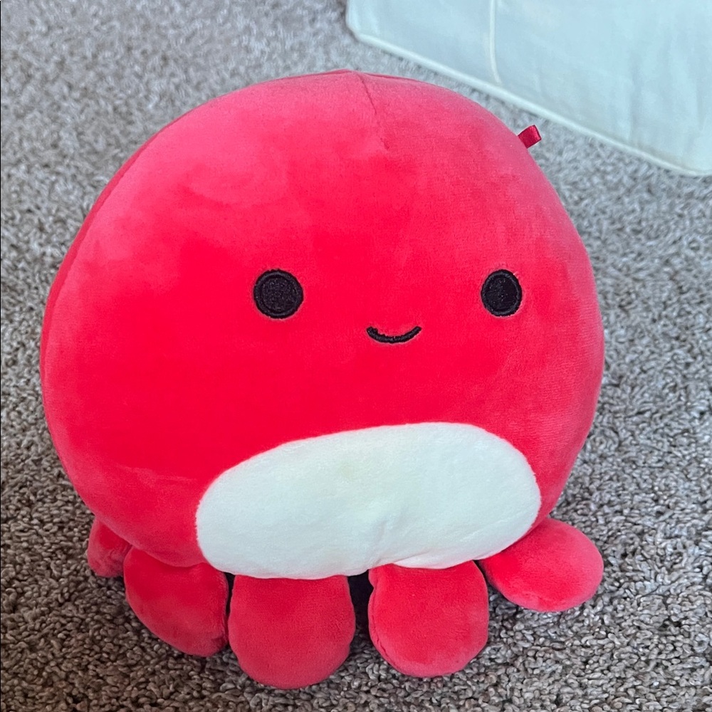 squishmallow Red Octopus